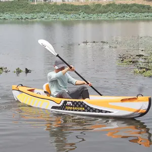 Tomahawk – kayak gonflable pour 1 personne, 325x72 cm, DWF, plancher, jeu d'eau, surf, gonflable, kayak, bateau, sport aquatique
