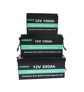 <span class=keywords><strong>Batterie</strong></span> au phosphate de fer de lithium <span class=keywords><strong>Batterie</strong></span> solaire LiFePO4 Pack de batteries 100Ah 200Ah 300Ah 12V <span class=keywords><strong>Batterie</strong></span> lithium-ion - Product Image 1
