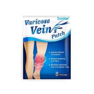 Sumifun venas varicosas yeso cuidado de la salud Extracto de hierbas naturales pegatina cura varicosidad angiitis remedio parche para aliviar el dolor