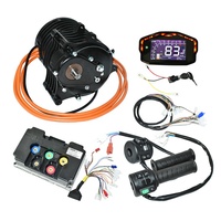 QS 138 moteur central Fardriver contrôleur e-bike moto convertir mi entraînement 3000w 72v kit de conversion électrique pour moto