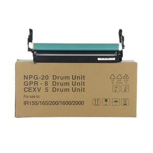 Unidad de tambor para <span class=keywords><strong>Canon</strong></span> NPG20 GPR8 CEXV5 para <span class=keywords><strong>Canon</strong></span> IR 155 165 200 1600 1600N 1610 2000 2010 tambores cartucho copiadora repuestos - Product Image 1