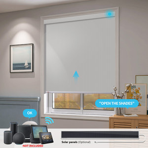 Stores occultants motorisés intelligents ZSTARR, commande à distance WiFi, compatibles avec Alexa, Google Home, Apple HomeKit, <span class=keywords><strong>Siri</strong></span>. - Product Image 1