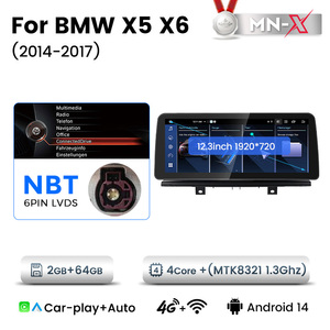 Navifly DF 12.3inch 1920*720 Car Android Stereo <strong>Gps</strong> Radio for volkswagen for BMW <strong>X5</strong> F15 Support Wired Wireless BT <strong>GPS</strong> - Product Image 4