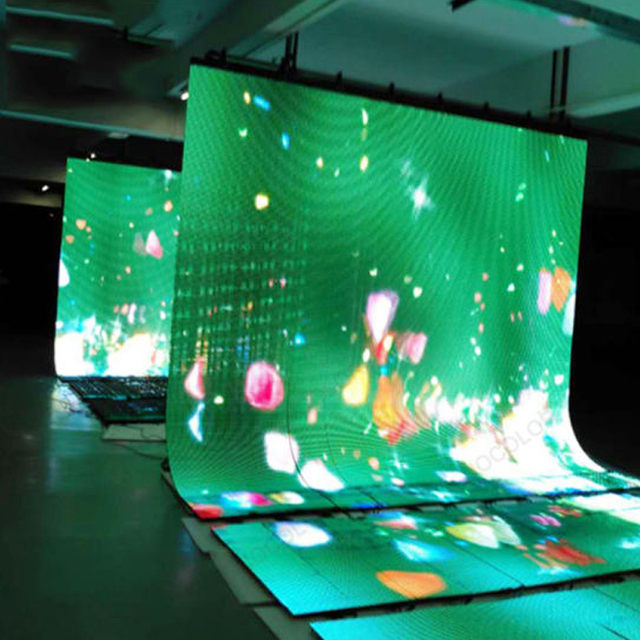 LED Advertising Transparent Display HD Transparent LED Screen for Car Showroom 4S Shops Glass Window Mall