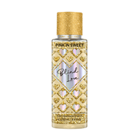 PINK in SWEET Heart Beat Blind Love 250ml Perfume Corporal con Diseño de Corazón Brillante, Spray Corporal de Alta Calidad para Mujer