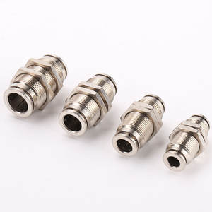 Conectores de Inserción Rectos de Diámetro Igual/Reductor, Serie PM, Recubiertos de Cobre y Níquel, Modelos de Piezas Neumáticas - Product Image 2