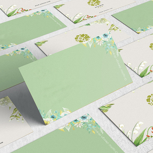 Étiquettes suspendues personnalisées vierges ou imprimées, étiquettes de prix pour vêtements découpées, cartes de remerciement, cartes en carton ou en papier avec logo - Product Image 6