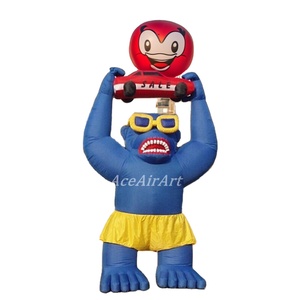 เต็นท์กอริลล่าเป่าลมได้สำหรับรถยนต์เต็นท์ทรงบอลลูนทำจากวัสดุอ็อกซ์ฟอร์ด20FT ได้กำหนดได้เองโมเดลโฆษณาสำหรับงานเลี้ยงขนาด6ม. - Product Image 1