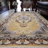 Tapis persan de style européen, américain, chinois, moderne pour salon, résistant à la saleté, facile d'entretien