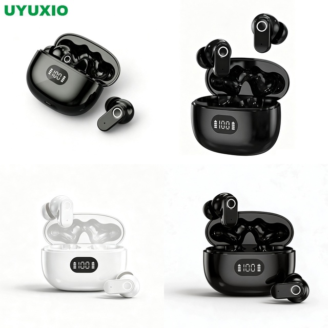 HiFi Wireless Earbuds Ear Bud Headset New Arrival 2026 with HiFi Sound ENC Mic Digital Charging Case for Music Calls Gaming