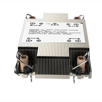 COOLSERVER INTEL Nouveau refroidisseur de processeur LGA 4189 1U, radiateur de serveur, ventilateur d'ordinateur de bureau silencieux, ultra-micro TDP 185W