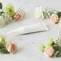 Tube souple en plastique PE avec embout aiguille et capuchon conique pour crème contour des yeux, idéal pour l'emballage de gels et onguents - Vente en gros