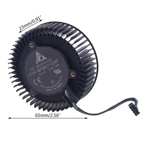 BFB0712HF 65mm 12V 1,8A 4-Pin Grafikkarten-Lüfter für -NVIDIA GTX Titan GTX980 <span class=keywords><strong>980Ti</strong></span> Kühler - Product Image 4