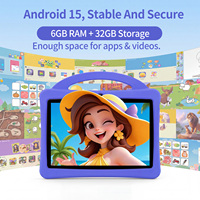 Tableta Infantil de 7 Pulgadas con Android, Control Parental, Wifi, Juegos y Aplicaciones Educativas, con Funda Resistente a Golpes