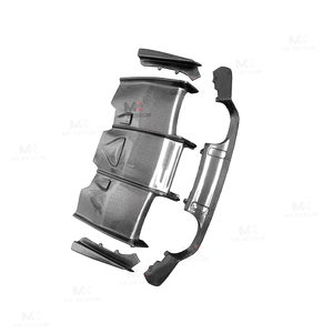 Cho BMW 3 Series F80 M3 4 Series F82 M4 2014-2020 PSM Phong Cách Sợi Carbon Ướt Phía Sau Bumper Lip Khuếch Tán Chin Bảo Vệ - Product Image 2