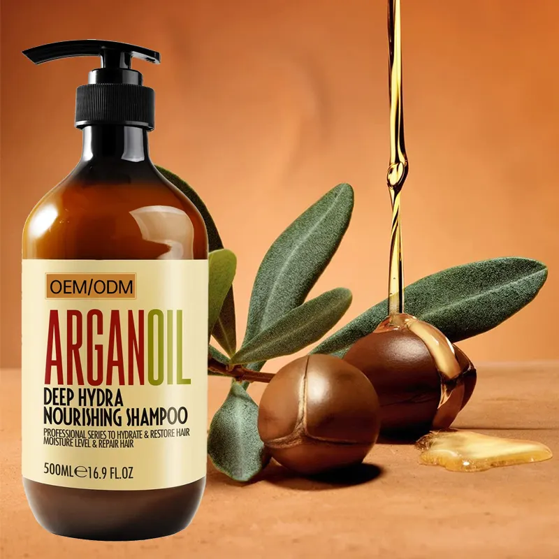 Großhandel Anti Haarausfall Shampoo für ölige Kopfhaut Typ pflegende Behandlung Bio Argan Best Herbal Hair Loss Shampoo