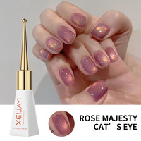 XEIJAYI 150 Colores Gel Uñas Ojo de Gato de Alta Calidad 10ml Lujo Gel UV Magnético 9D Etiqueta Privada Venta al por Mayor Pegamento de Larga Duración