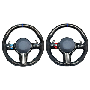 <span class=keywords><strong>Volant</strong></span> sport en fibre de carbone avec LED, design Alcantara Nappa pour <span class=keywords><strong>BMW</strong></span> F10 F20 F30 E46 E60 E90 G20 G30 Séries <span class=keywords><strong>1</strong></span> à 7 X <span class=keywords><strong>M</strong></span> - Product Image 3