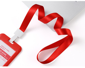 Custom Logo Printed <b>Polyester</b> <b>Lanyard</b> with Breakaway Clasp-Custom Design for Office Supplies - Product Image 3