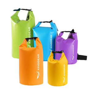Waterproof Dry Bag Set 5Pcs Colorful Roll <b>Top</b> Outdoor Camping Hiking Storage Bag All Seasons Use - Product Image 1
