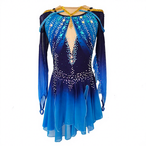 Pour LIUHUO belle fille robe de patinage artistique groupe d'âge enfants Costumes de patinage sur <span class=keywords><strong>glace</strong></span> pour les compétitions de classement de patinage - Product Image 1
