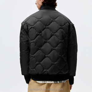 Blouson d'hiver matelassé chaud et ample pour homme, 100% polyester - Product Image 3