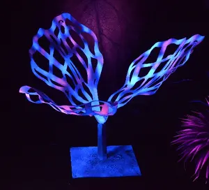 Nouveau mode grande plante lumineuse artificielle série Fantasy plante lumineuse pour la décoration extérieure ou intérieure