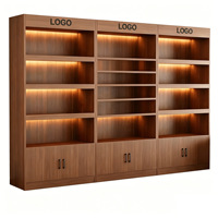 Étagère de présentation multi-niveaux pour cigarettes et alcool, armoire à vin, vitrine commerciale, présentoir combiné