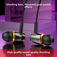 Écouteurs intra-auriculaires lumineux avec suppression active du bruit (ANC) étanches IPX-3, microphone 3,5 mm, cordon JL de 1,2 m pour téléphone portable