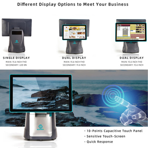 Tốt nhất tất cả-trong-một màn hình cảm ứng <span class=keywords><strong>Android</strong></span> hệ thống <span class=keywords><strong>POS</strong></span> toàn diện tiền mặt đăng ký máy cho các doanh nghiệp nhỏ - Product Image 2