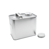 Boîte d'emballage vide de stockage de thé de sécurité alimentaire boîte de conserve en métal de grain de café avec valve