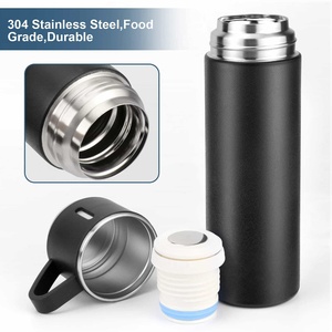 Produits les plus vendus 2024 <span class=keywords><strong>Gourde</strong></span> isolée Fjbottle avec thermos à couvercle magnétique avec puits - Product Image 2