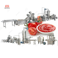 Industriële tomatenpuree- en fruitsausverwerkingslijn, fabriek voor het maken van tomatenketchup, fabrikantprijs