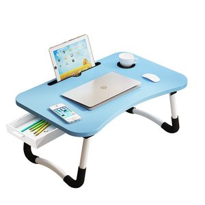 Buntes Design Einfache billige klappbare Laptop-Studie Tisch de beleuchtete faltbare kleine <span class=keywords><strong>Computer</strong></span> bett Schreibtisch - Product Image 1
