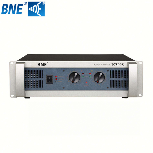 High Power P7500S Outdoors Dj Stereo Stage Audio Amplifiers Class H High Quality XP7500 3U Sound Power Amp 2 Channels Amplifier