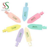 Vente en gros de pinces à cheveux sans pli ni pli Pinces à cheveux pour femmes filles couleur bonbon pour salon de maquillage Pinces à canard Accessoires pour cheveux en métal Épingle