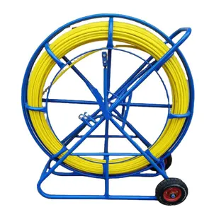 Fiberglass Detectable Duct Rodder Fiberglass Rod for Threading Cables pusher