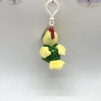 Fabricant de jouets en peluche personnalisés : Adorables poussins jaunes en peluche, porte-clés, jouets en peluche doux, animaux en peluche pour cadeaux d'enfants, pendentifs de sac