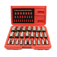 KAFUWELL OT23275A Kit d'outils d'extraction de vis cassées, 25 pièces, très vendu, pour retirer les vis et les raccords cassés