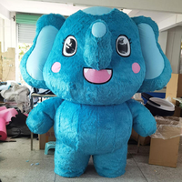 Costume de Mascotte Panda Gonflable sur Mesure pour Adultes, Déguisement Publicitaire Animal de Dessin Animé, Combinaison Portative avec Impression UV