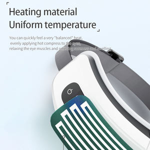 Masajeador de ojos inalámbrico de fábrica personalizable con control de sincronización amasado de velocidad ajustable para aliviar la fatiga - Product Image 3