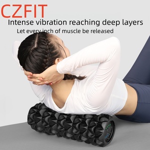 CZFIT New Generation High-quality Electric Yoga Column Portable <b>Foam</b> Vibration Back Massage Relaxation - Product Image 2