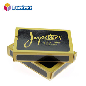 Poker de haute qualité doré de haute qualité cartes à jouer de haute qualité papier éducatif cartes - Product Image 1