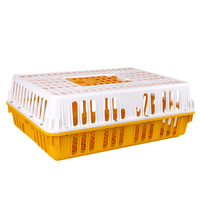 Volaille Plastique Poulet Poussin Poulet Poulet Couche Canard Pigeon Transport Cage Caisse Cas Boîte