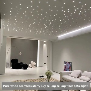 Panel de techo de placa de yeso LED de cielo estrellado para decoración del hogar para sala de estar, sala de estar, Bar, Club, estrellas de fibra óptica completa - Product Image 3