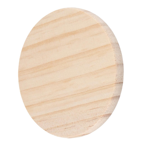 แผ่นไม้สนรูปทรงสี่เหลี่ยมและวงกลมสำหรับงาน DIY ตกแต่งบ้าน งานฝีมือติดผนัง - Product Image 5