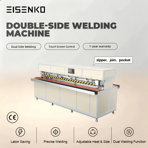 Máquina de Soldadura de Doble Cara EISENKO con Pantalla Táctil Digital para Soldar Cierres y Bolsillos de Plástico - Product Image 1