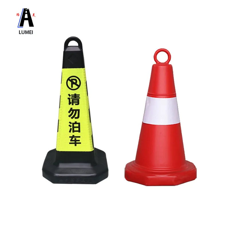 road side traffic cones solar led traffic signal light