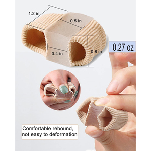 Séparateurs d'orteils d'oignon pour les orteils qui se chevauchent femmes hommes, entretoises d'orteils en gel <span class=keywords><strong>correcteur</strong></span> d'oignon avec 2 boucles, redresseur d'<span class=keywords><strong>orteil</strong></span> en <span class=keywords><strong>marteau</strong></span> - Product Image 2