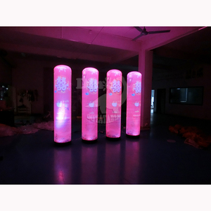 เสาโทเทมบอลลูนโคมไฟรูปม้าน้ำเรืองแสงสำหรับโฆษณาตามสั่ง - Product Image 3